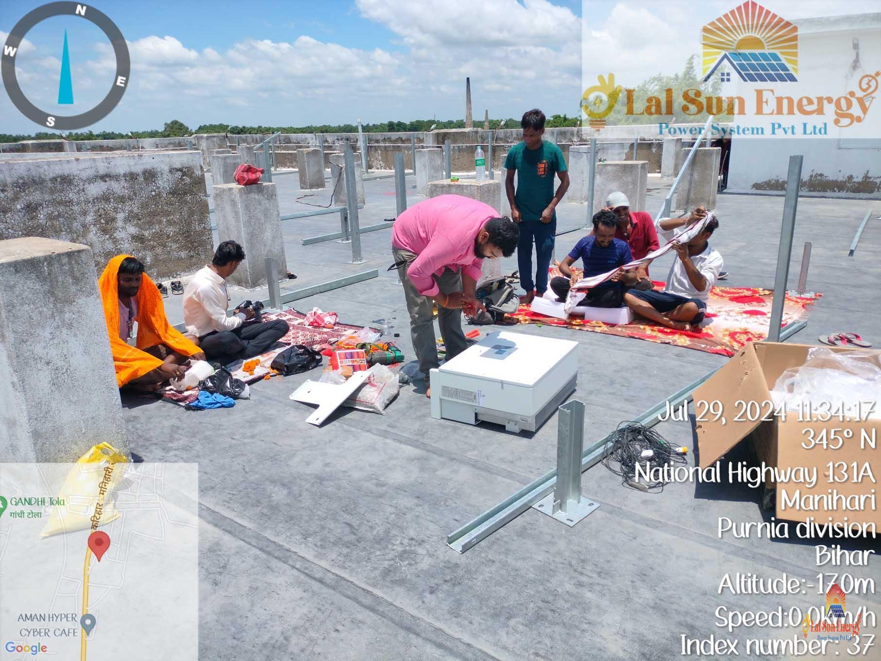 Inauguration of 60kW Solar Installation at ANM Manihari College